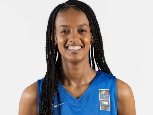 כבדה במדי הנבחרת (קרדיט: ספי מגריזו איגוד הכדורסל הישראלי)