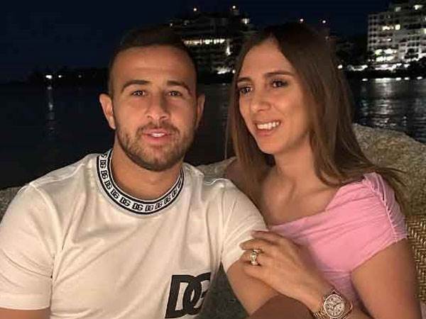 דיא סבע ואשתו (אינסטגרם)