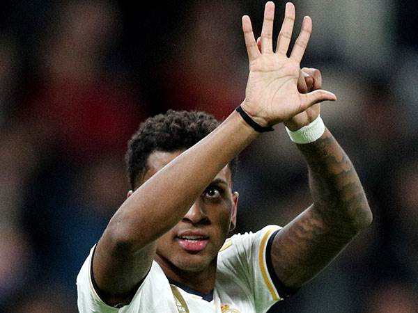 רודריגו הכפיל בדרך לשער ליגה שישי העונה (Gonzalo Arroyo Moreno/Getty Images)