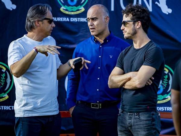 עם שגריר הכבוד של הפרוייקט ברואנדה, נונו גומש (צילום: פרטי)