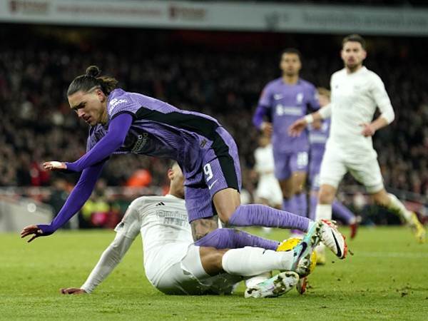 נונייס. מתקשה מאוד (Getty)