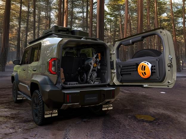 טויוטה קמצו בפרטים, אפילו את נפח תא המטען הם לא גילו