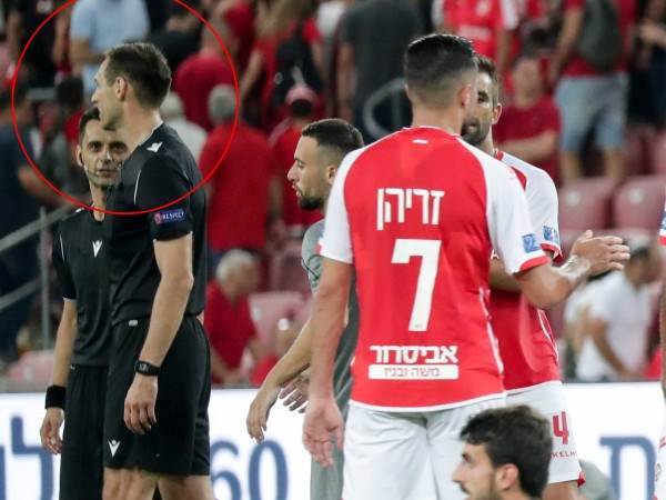 פיין באיצטדיון טרנר במשחק של הפועל באר שבע (דני מרון)