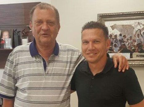 יודע לשים את הכבוד האישי בצד. הסולחה עם שרצקי (מתוך: טוויטר)