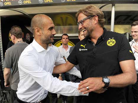 שוב אחד מול השני. קלופ ופפ (Getty)