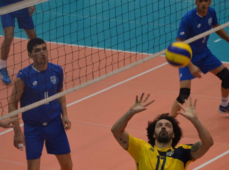 ניצחון למכבי תל אביב בדרבי (איגוד הכדורעף)