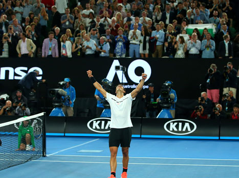 נדאל. נהנה מתמיכה ביציעים (getty)