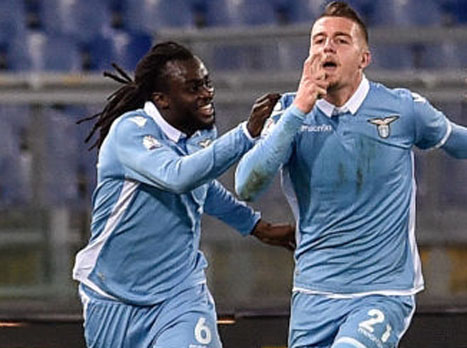 לאציו חוגגת. ניצחון בדרבי אחרי כמעט 4 שנים (getty)