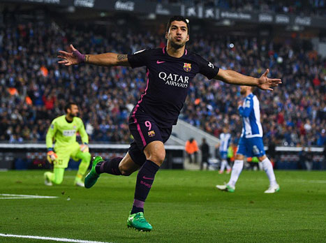 סוארס. זכה מן ההפקר (getty)