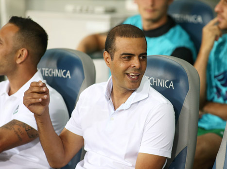 לוזון. שלח מסר מרגיע לאוהדים (צילום: יוסי שקל)