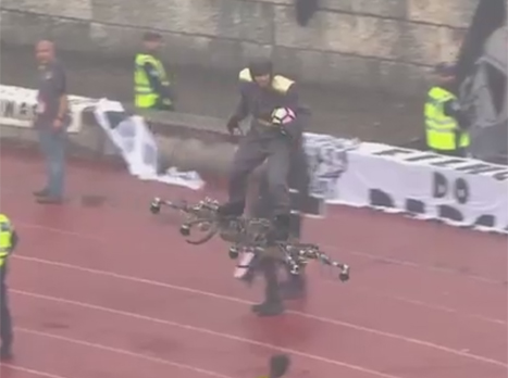 דרך מקורית להגשת כדור המשחק (Twitter)