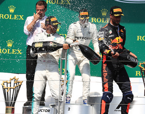 המילטון. חזר לאיתנו וצמצם את הפער (Getty)