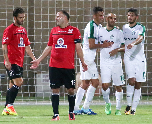 פתחה בסערה. ניצחון ראשון למכבי חיפה (צילום: יוסי שקל)