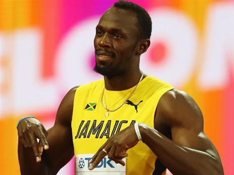 אלוהים נגע בו. בולט (getty)