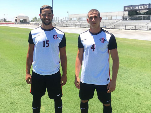 אלון גרוד ועילי שוויקה פותחים עונה באוניברסיטת סן דייגו סטייט