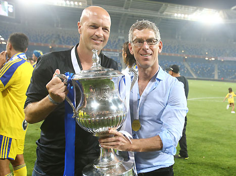 בתחילת הדרך, הכל עבר דרכו. ג'ורדי קרויף (צילום: אלן שיבר)