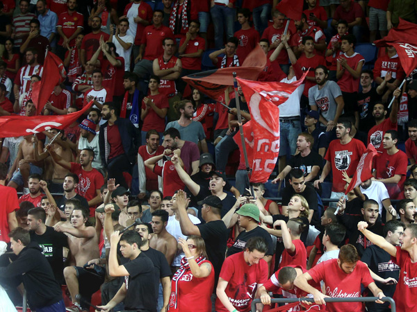 אוהדי הפועל ת"א בתצוגה רגועה ביחס לשבוע שעבר (מנהלת הליגה)