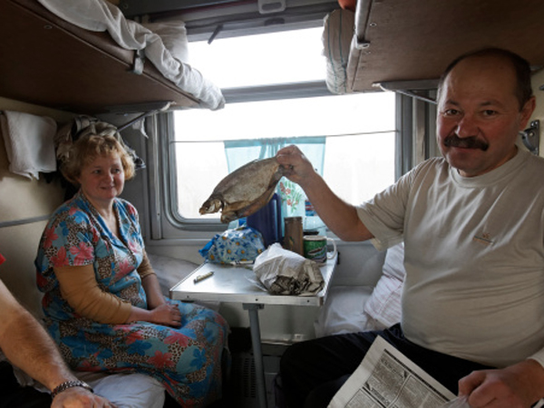 13 שעות של געגוע לימי הטירונות ברכבת לקאזאן