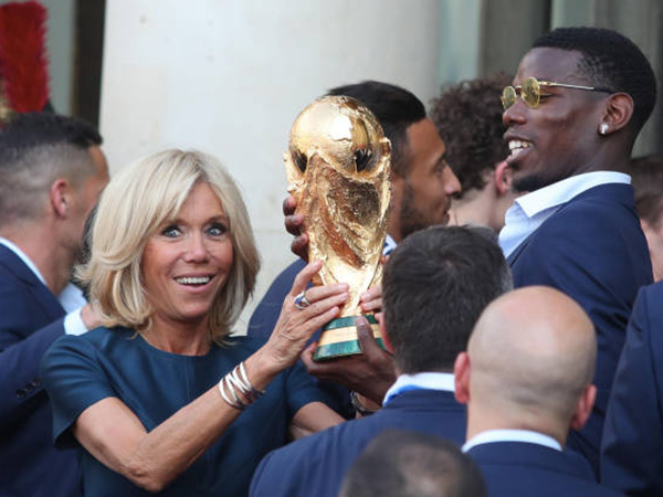 בריז'יט מקרון, רעייתו של הנשיא (getty)