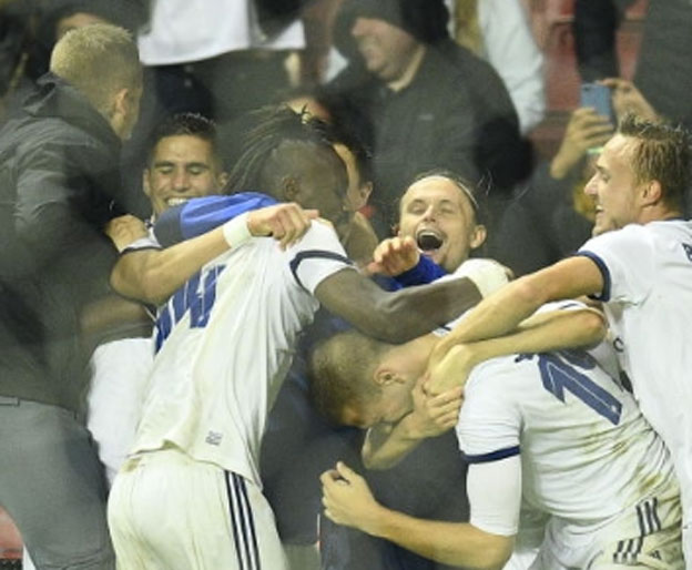 אושר בפארקן. קופנהאגן העיפה את אטאלנטה(getty)