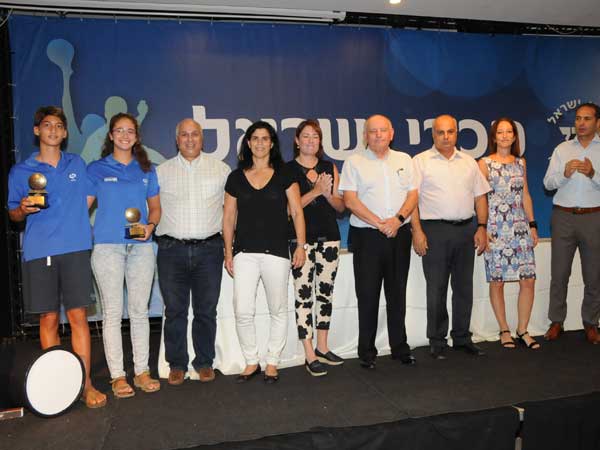 גם השייטים קיבלו פרסים מכובדים (באדיבות מכבי ישראל)