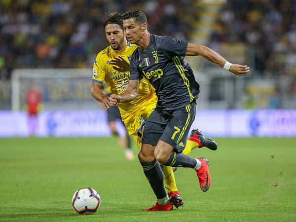 רונאלדו, הכי פעיל על המגרש (getty)