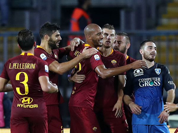 התנופה של רומא נמשכת (getty)