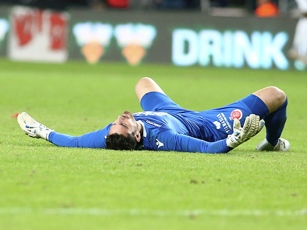 לבקוביץ' נכנע לשער דרמטי של דובב גבאי (צילום: אלן שיבר)