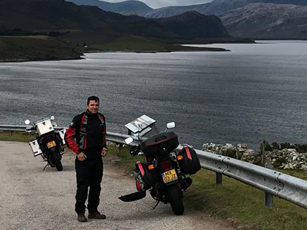 פיורד מדהים באמצע דרך 500