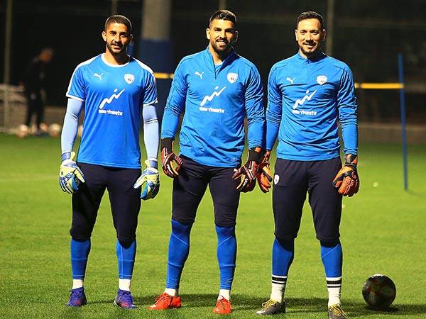 ההכרעה על ההרכב - מחר. הרוש, מרציאנו וג'ראפי (צילום: אלן שיבר)