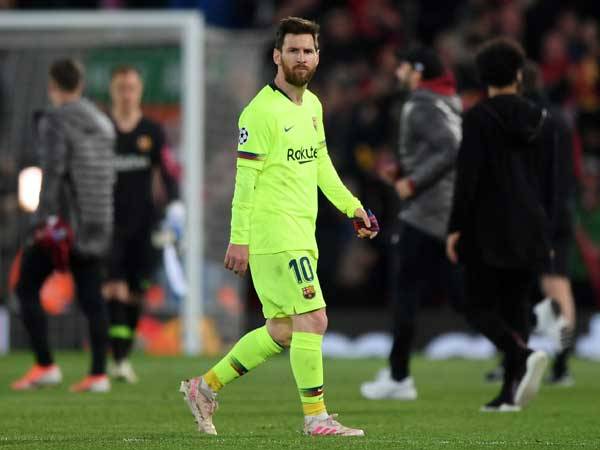 "היה קשה להתאושש מההדחה מול ליברפול". מסי (Getty)