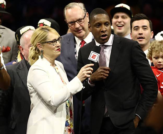 פה הוא כבר היה רגוע יותר. יוג'ירי (צילום: Ezra Shaw/Getty Images)