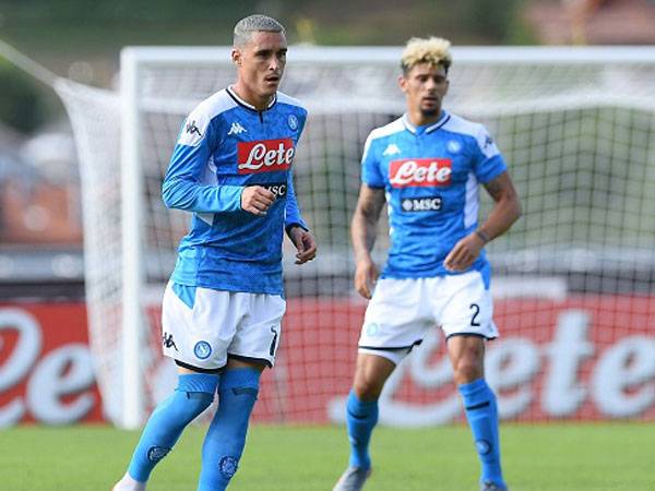 כבש, אך קבוצתו הפסידה. קאייחון במשחק האימון היום (getty)