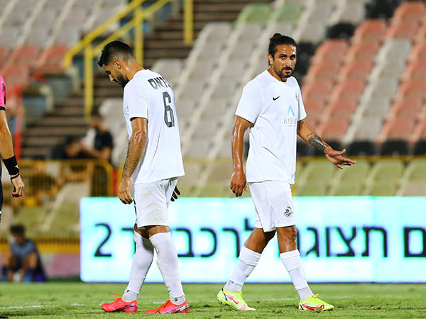 "לא ידענו מה לעשות". שחקני אשדוד (צילום: לירון מולדובן)