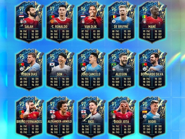 קבוצת השנה על ידי פיפ"א 22. קרדיט - EA SPORTS