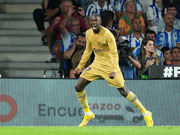 החזיר את היתרון. דמבלה (Juan Manuel Serrano Arce/Getty Images)