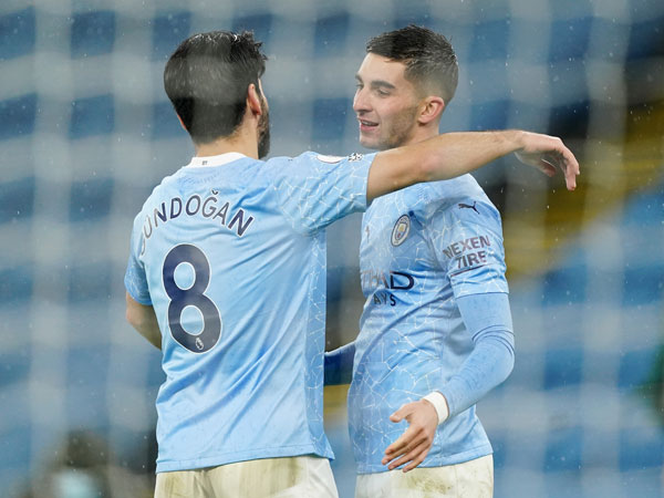 גונדואן וטורס. יתאחדו בקאמפ נואו? (Matt McNulty - Manchester City/Manchester City FC via Getty Images)