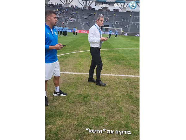הסטורי מלפני המשחק (מתוך האינסטגרם של ההתאחדות לכדורגל)