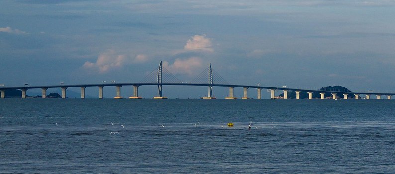 גשר הונג קונג-ג'והאי-מקאו צילום: N509FZ, Wikimedia