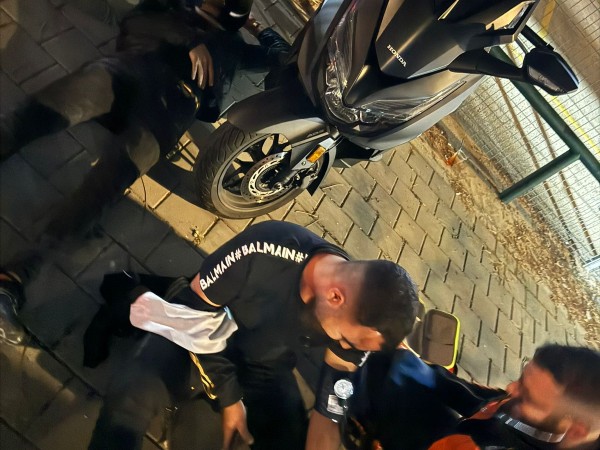 שניים מהאוהדים שהותקפו (פרטי)