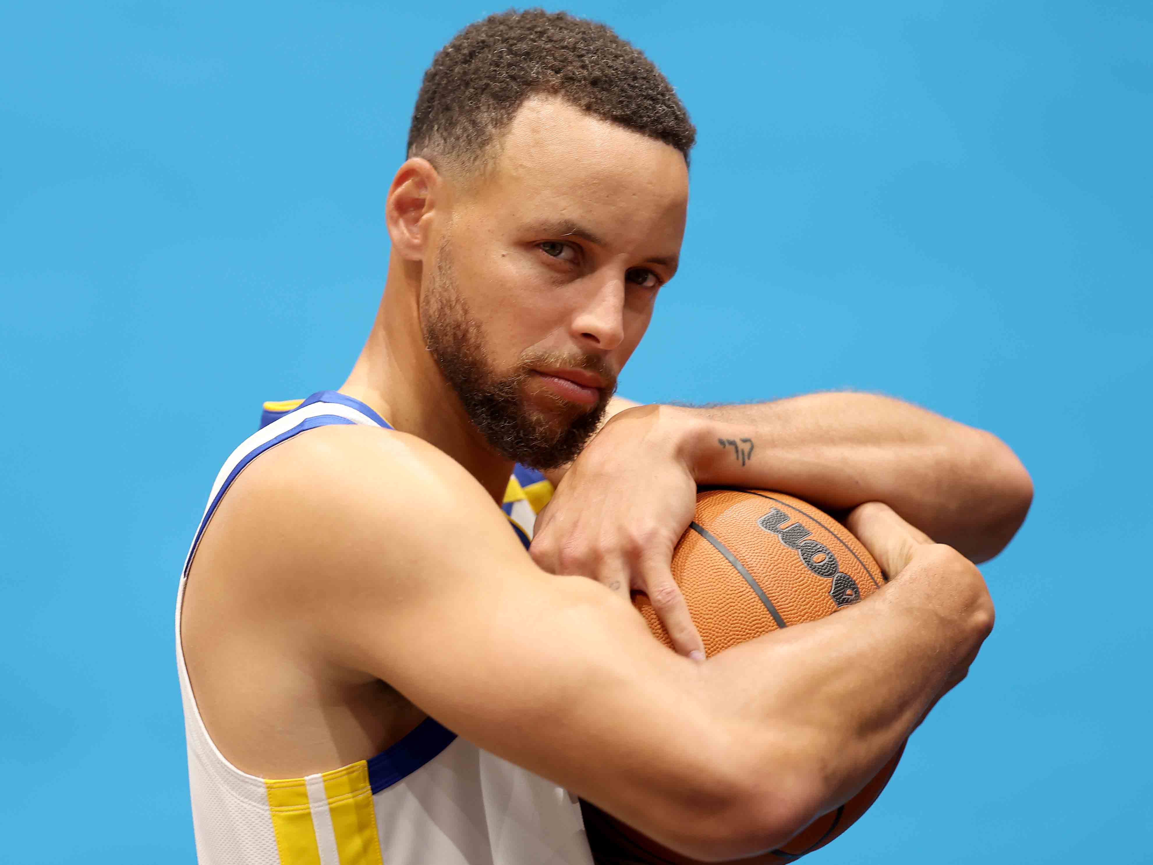גם מנהיג וגם קלאץ`. סטף קרי (Getty)