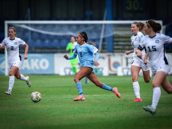 הראתה עליונות (באדיבות שאול גרינפלד, ההתאחדות לכדורגל)