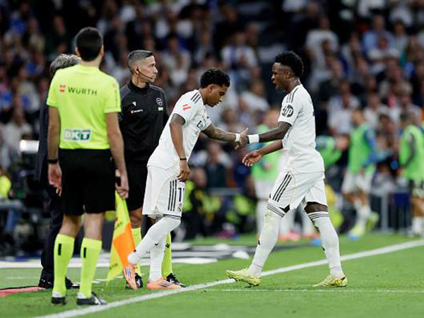 ויניסיוס. רק בשלושה משחקים הוא לא הוחלף (Maria Gracia Jimenez/Soccrates/Getty Images)