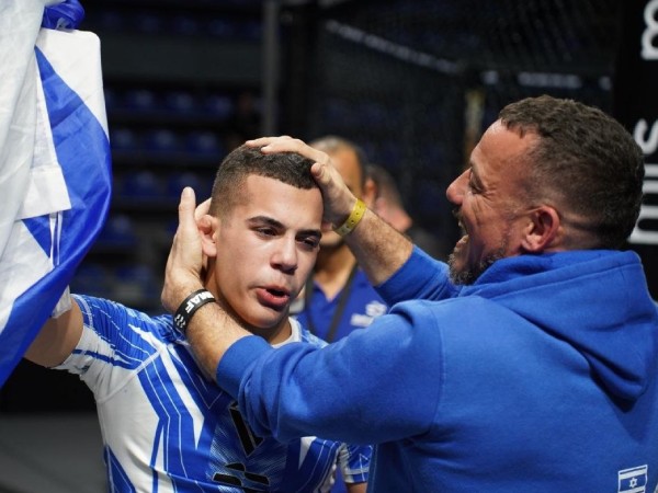 "זר לא יבין את ההרגשה". עידו וגיא פריינטה (באדיבות איגוד ה-MMA הישראלי)