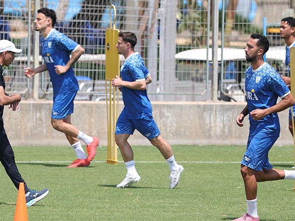 הנבחרת מתכוננת לאלבניה ברביעי (צילום: אלן שיבר)