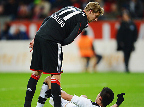 קיסלינג עצבני, לברקוזן איבדה גובה (GETTYIMAGES)