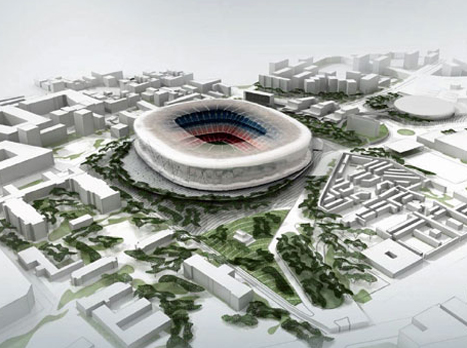 הדמיה של קאמפ נואו אחרי השיפוץ. החלטה חשובה