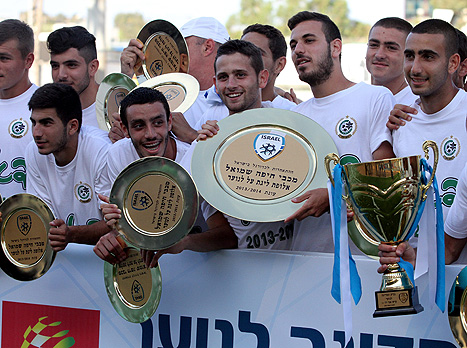 עוד באירוע החגיגי: קבוצת הנוער הוכרתה כאלופה (יוסי שקל)