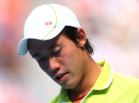 עד כאן. נישיקורי הובס בדרך הביתה (gettyimages)