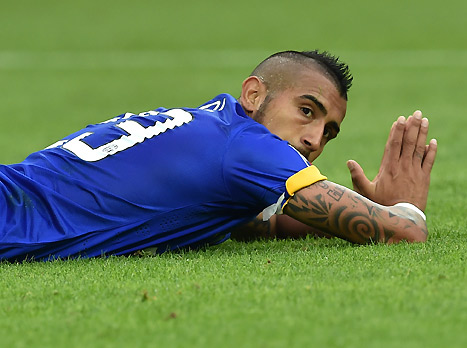 וידאל, החמיץ מהנקודה הלבנה (gettyimages)